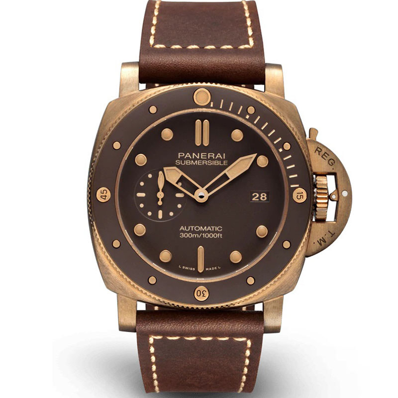 沛納海968復刻表價格 vs廠手表沛納海PAM00968 青銅男士手表